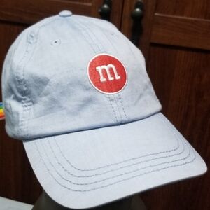 M&M'S Red and White Baseball Cap